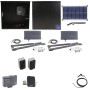 Nice Apollo Vanguard 3501 Dual Swing Gate Opener Package with 310 Control Board and 30W Solar Panel