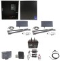 Nice Apollo Vanguard Heavy-Duty 3600 Dual Swing Gate Opener with 310 Control Board - 75 Ah Battery Included