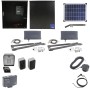 Nice Apollo Vanguard 3600 Dual Swing Gate Opener Complete Package with 310 Control Board and 20W Solar Panel