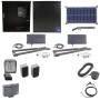 Nice Apollo Vanguard 3600 Dual Swing Gate Opener Complete Package with 310 Control Board and 30W Solar Panel