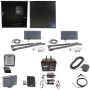 Nice Apollo Vanguard Heavy-Duty 3600 Dual Arm Swing Gate Opener Complete Package with 310 Control Board and 75 Ah Battery