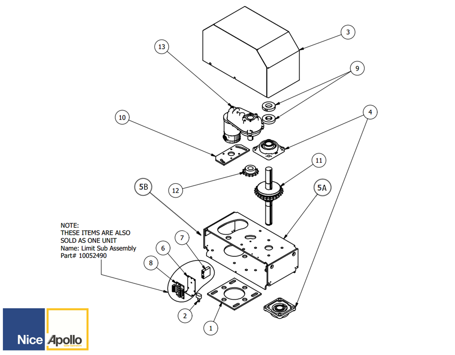 CHBOX350 Parts - Swing Gate Operator Parts - Part Finder - Parts